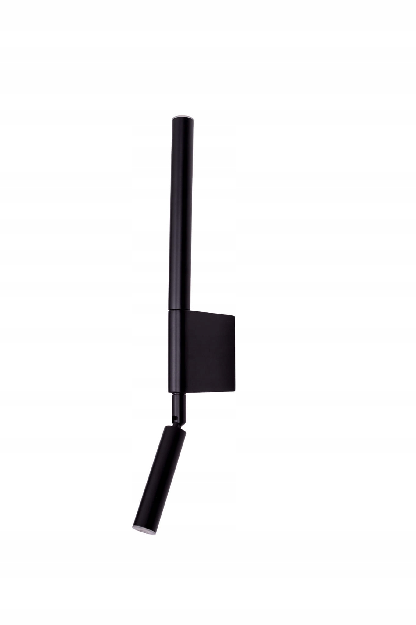 Czarny, regulowany kinkiet spot 2x1W Led do sypialni, do czytania Maxlight