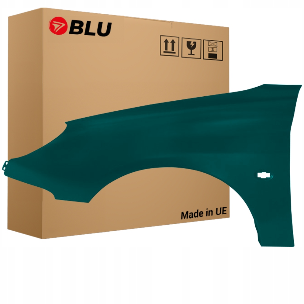 Blu Blatník Peugeot 206 CC Ksj levý zelený 98-09 přední