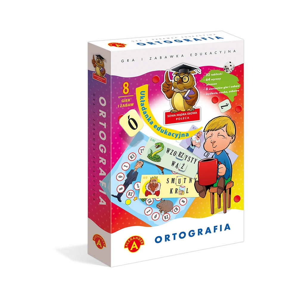 

Alexander Gra Sowa Mądra Głowa – Ortografia 1322