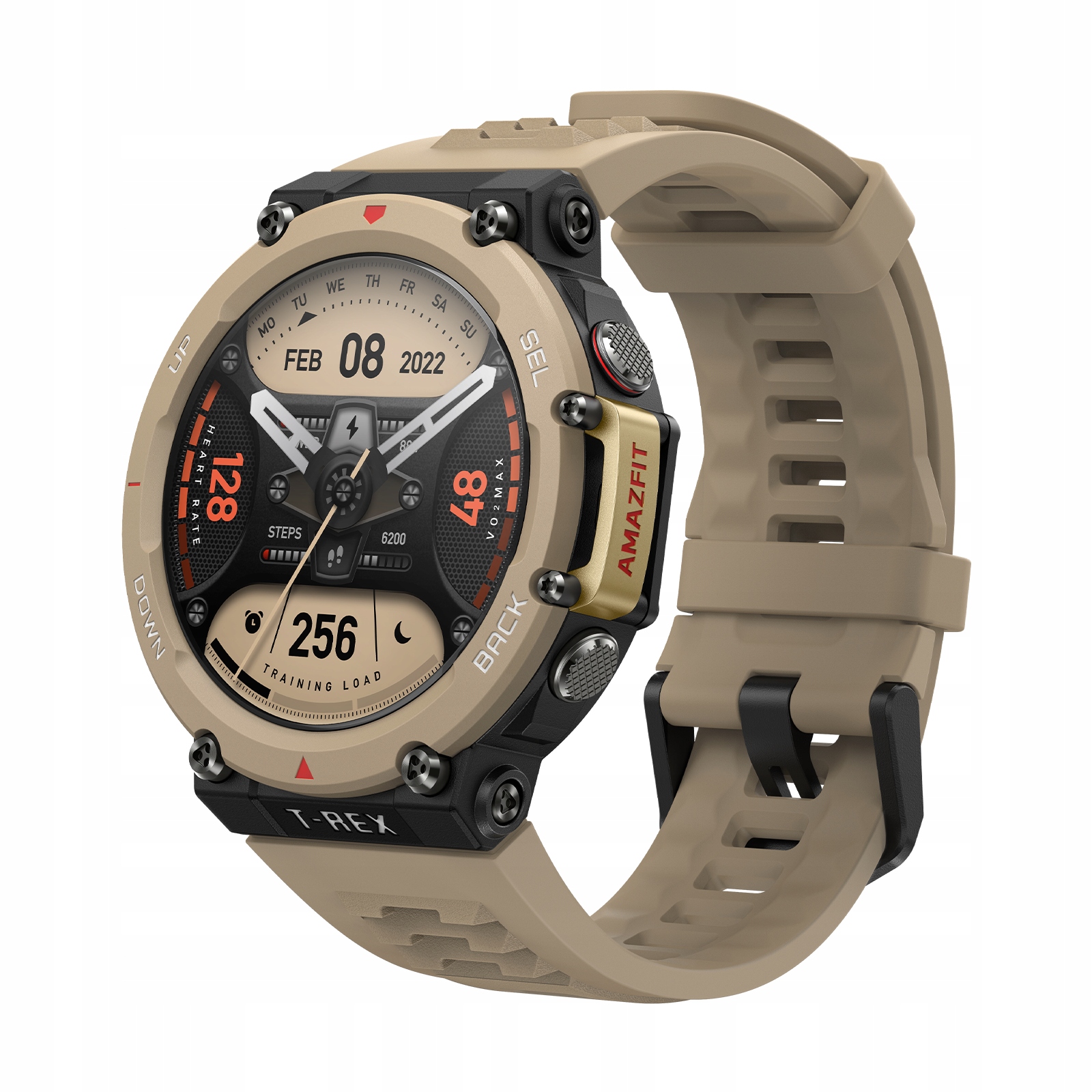 

Smartwatch Amazfit T-Rex 2 Dessert Khaki