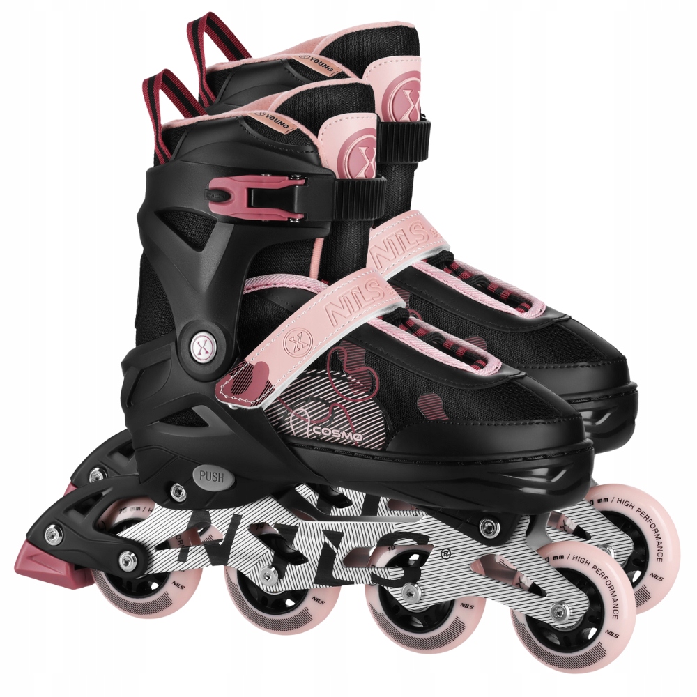 Nils Extreme rolki rekreacyjne dla dziewczynek NA13808 Cosmo