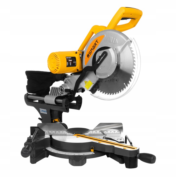 PIŁA UKOŚNICA Z POSUWEM 305MM 2000W + STÓŁ ROBOCZY Seria SM-04