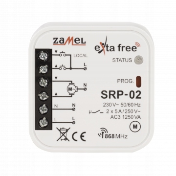 

Sterownik Rolet Do Puszki SRP-02 Zamel