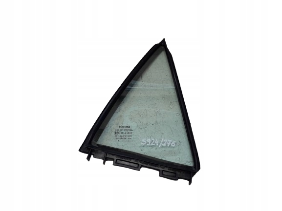 TOYOTA AURIS 1 I 5D 06- SZYBA DRZWI PRAWA TYLNA MAŁA TRÓJKĄT 68188-02090