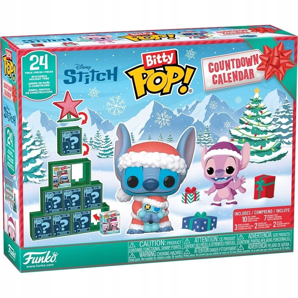 Funko Bitty Pop! Disney Stitch Adventní Kalendář Deluxe Adventní Kalendář