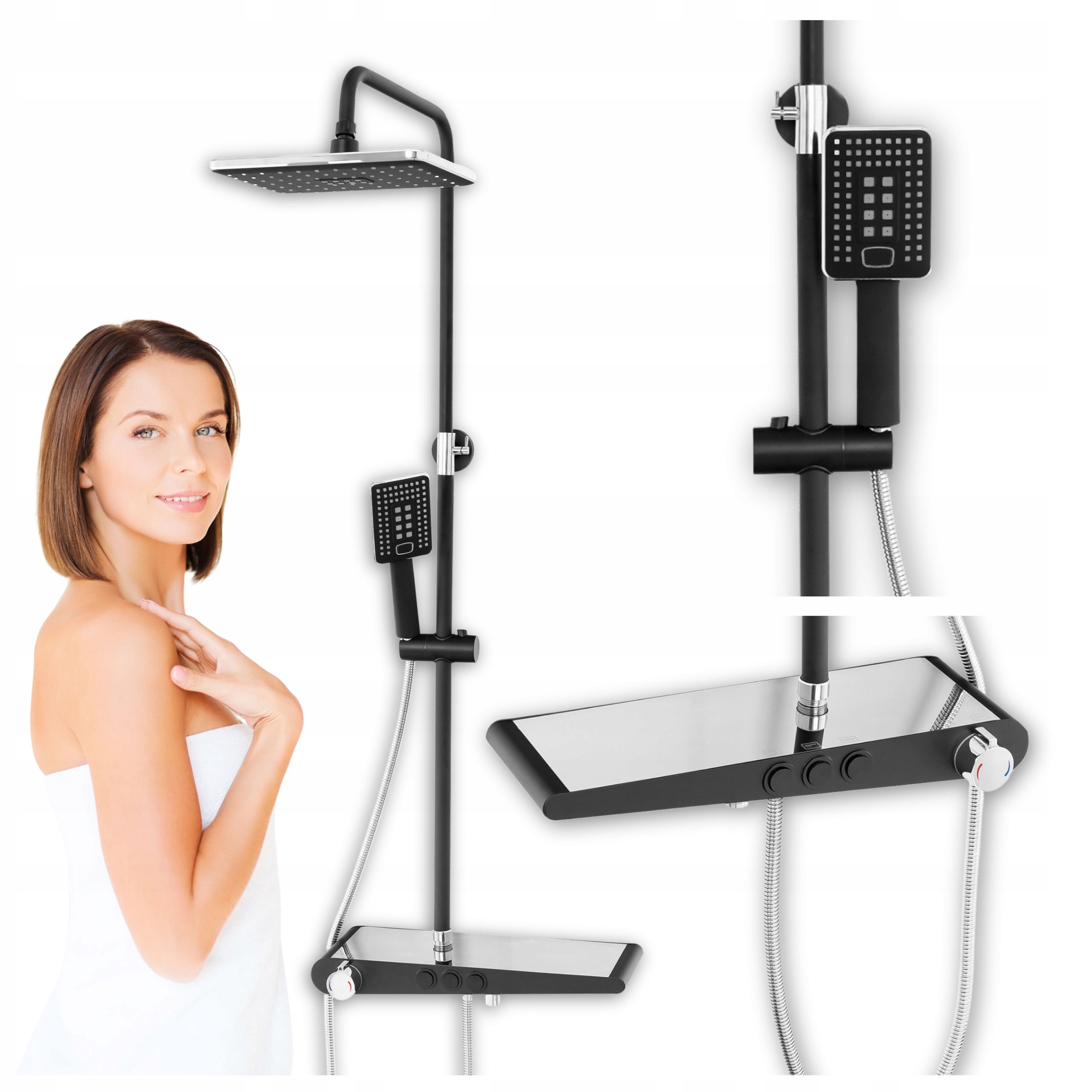 Sprchový Set Livia Černý