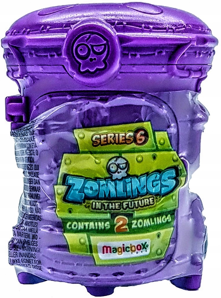 2 FIGURKI ZOMLINGS SERIA 6 SASZETKA NIESPODZIANKA RAKIETA FIOLETOWA