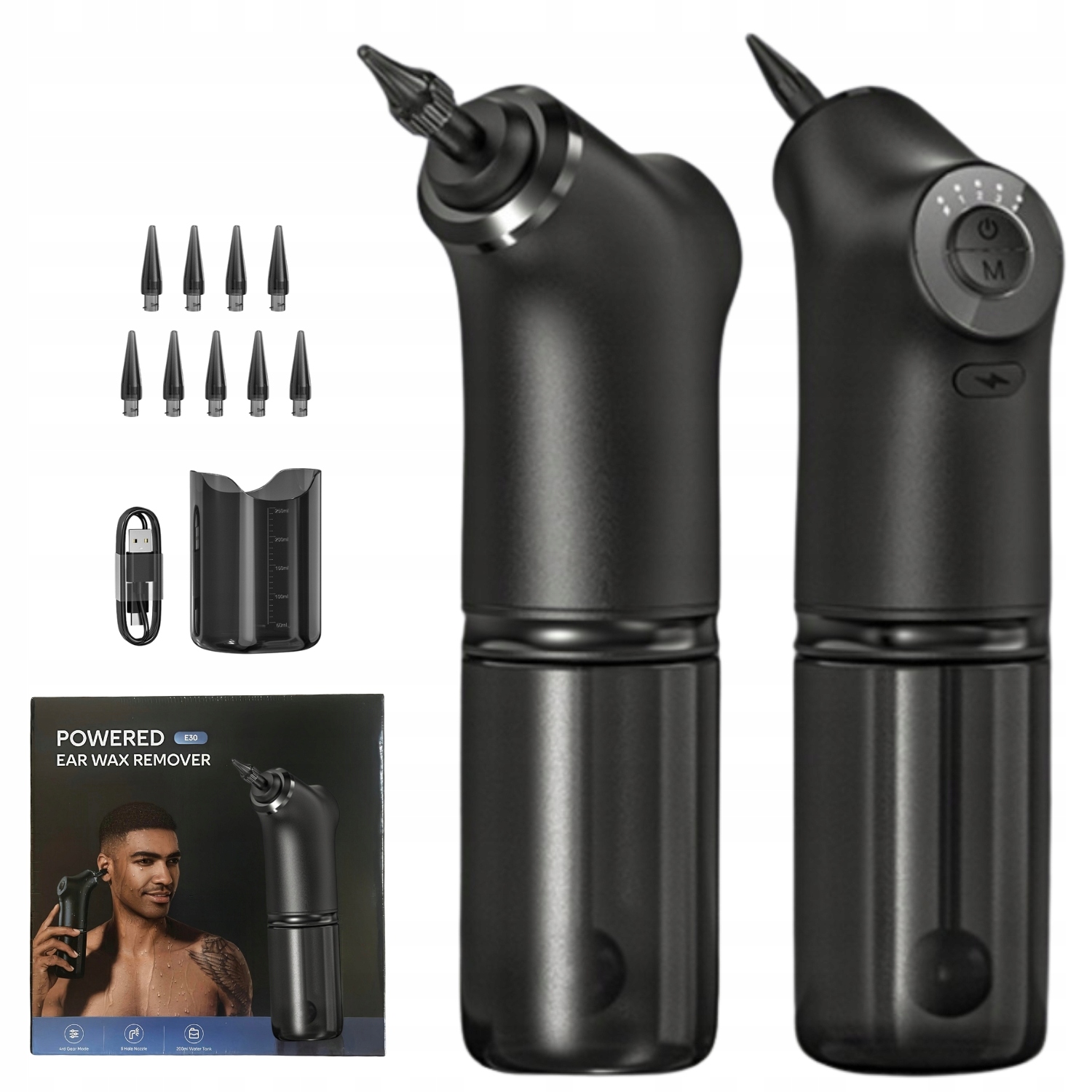 Urzadzenie Do Czyszczenia Uszu Irygator Plukania Woskowiny Bezprzewodowy