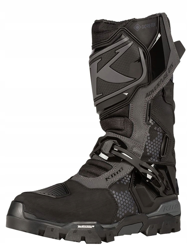 Klim Adventure Gtx Stealth Black Motocyklové topánky