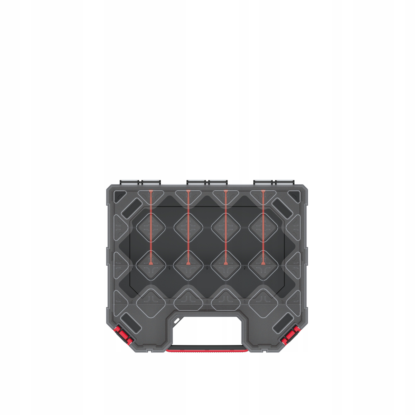 ORGANIZER SKRZYNKA NARZĘDZIOWA KUWETA TAGER 30 WYSOKA 284x243x105 Z PRZEGRO