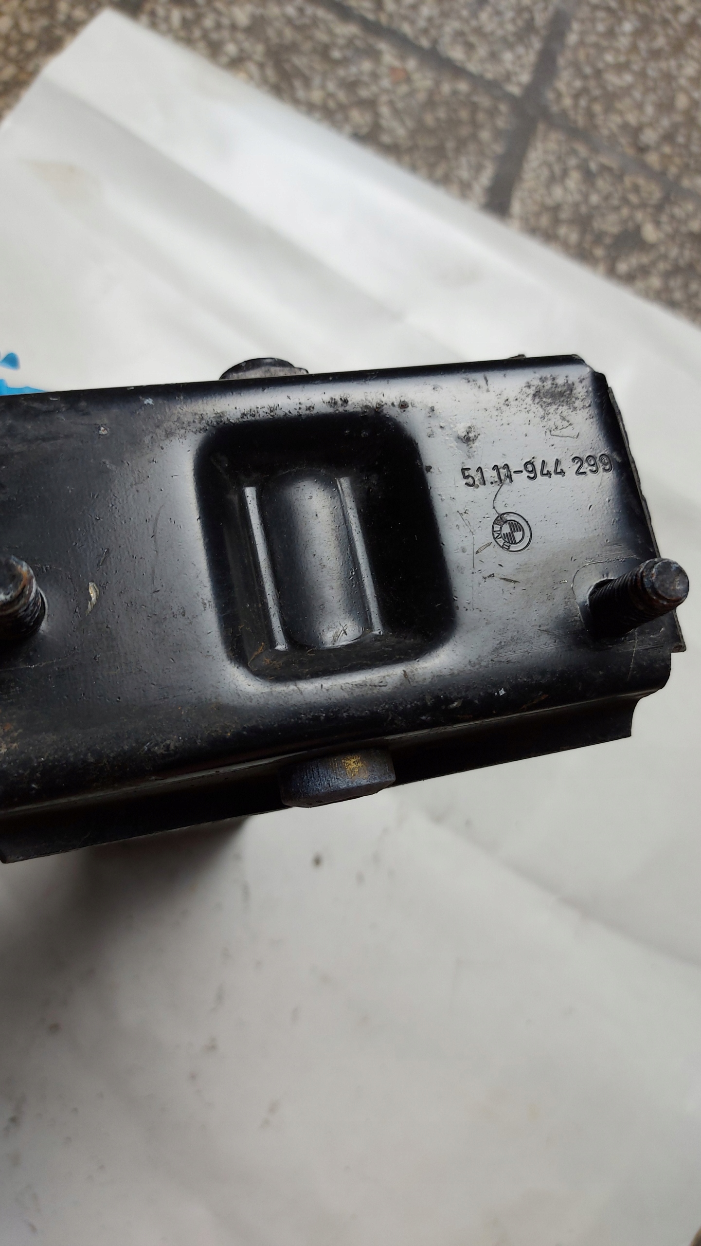 ABSORBER tip of a bumper beam tip BMW 944299 OE