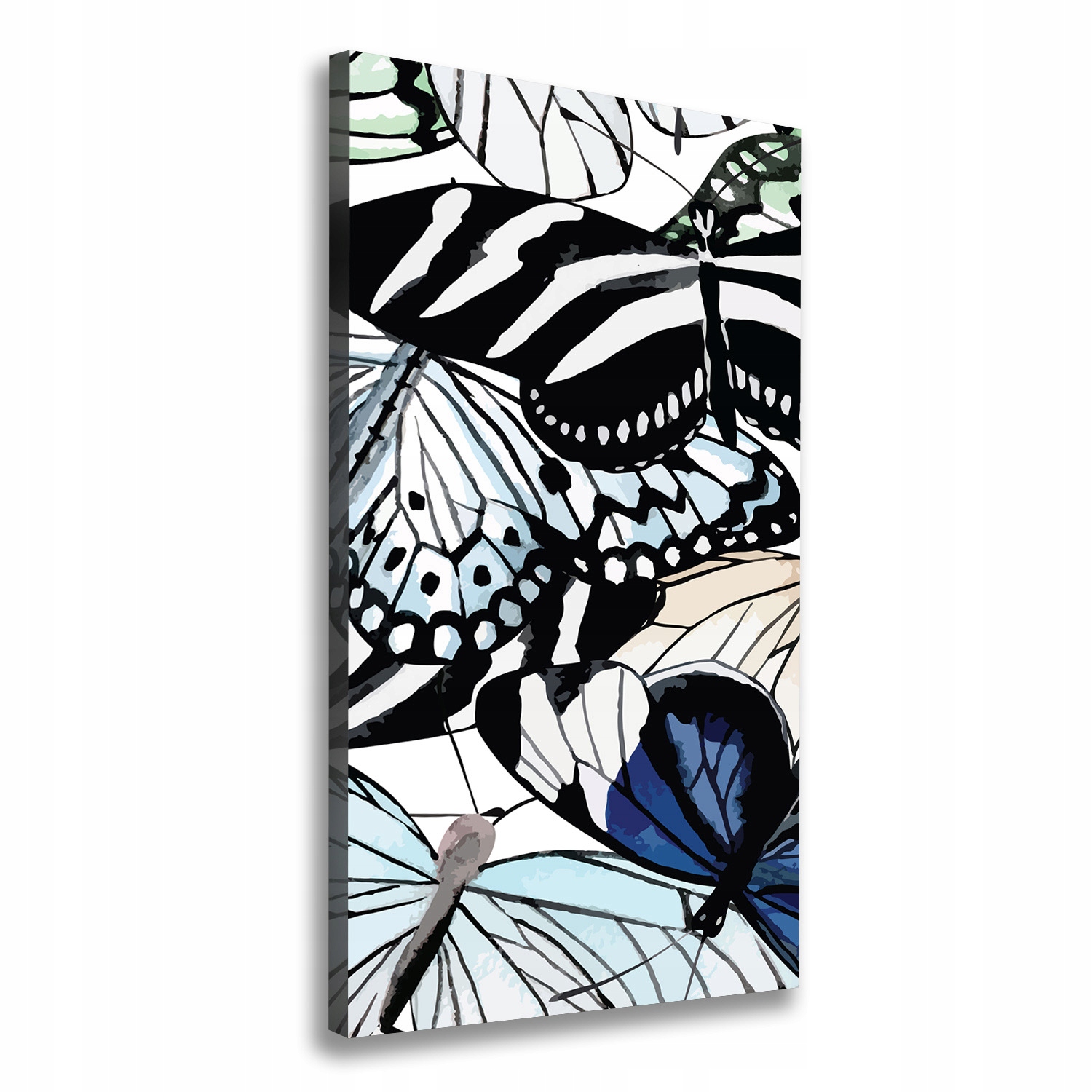 

Nowoczesny fotoobraz canvas na ramie Motyle 70x140