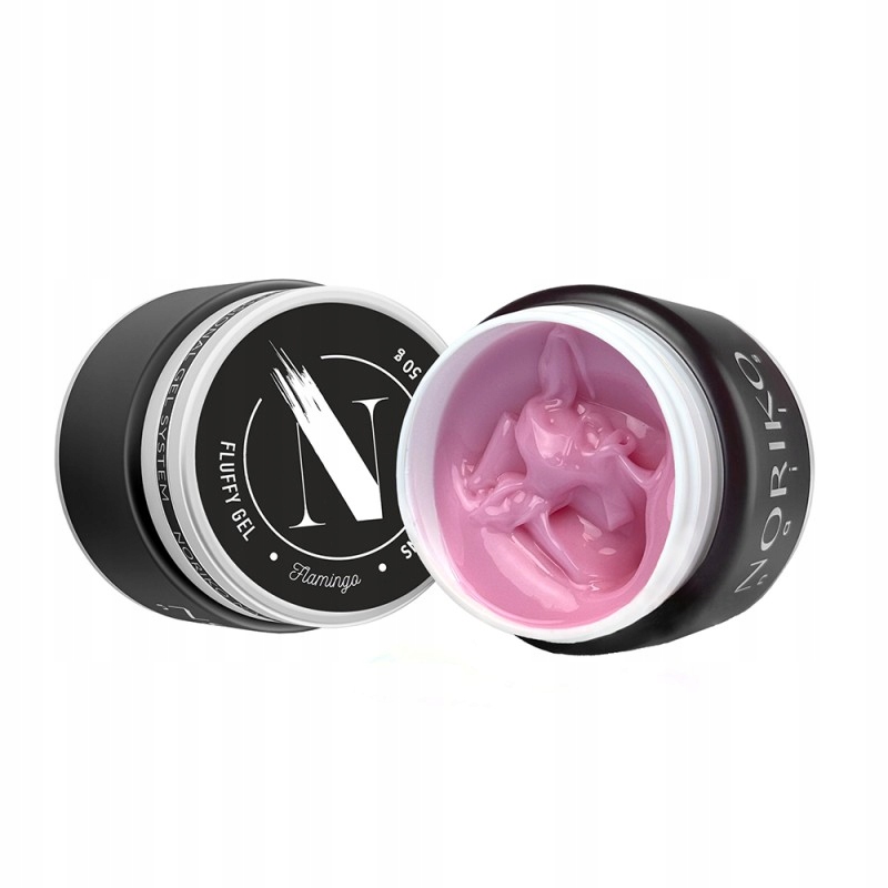 Stavební gel Noriko Fluffy Gel Flamingo 50 g