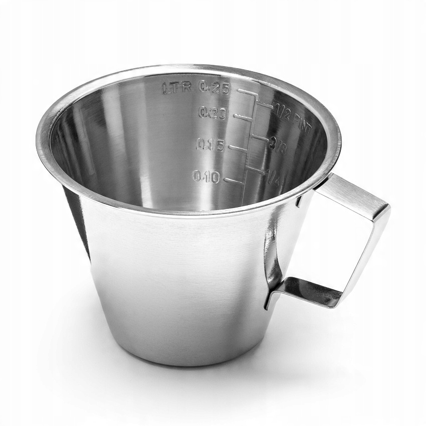

Dzbanek Miarka Stalowy Poj. 0,25 L Forgast FG11447