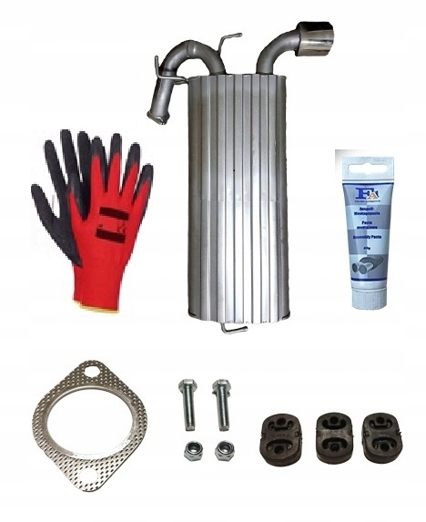 Opel Antara 2.4i-16V 140 Km (od Roku 2007) Tlumič Tlumič Výfuku bonus