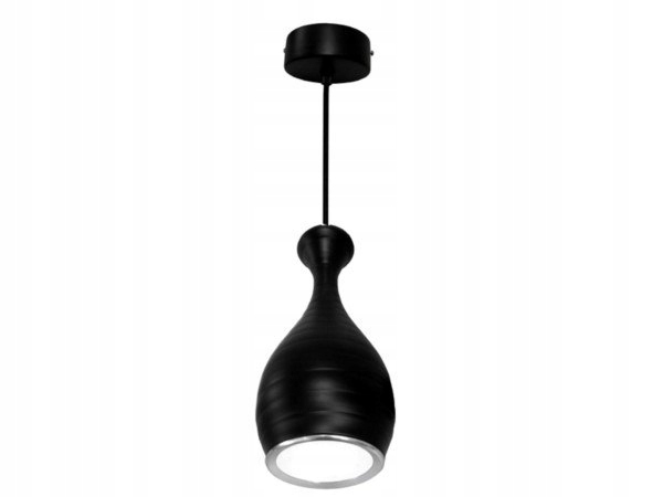 Závěsná lampa Uma led power 12W černá Ww