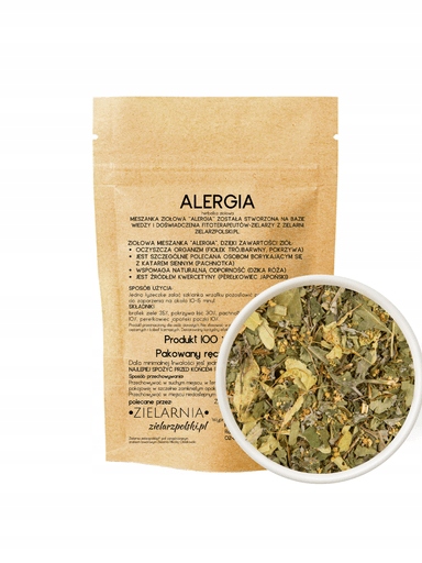 Alergie – bylinný čaj 100 g Zielarzpolski.pl