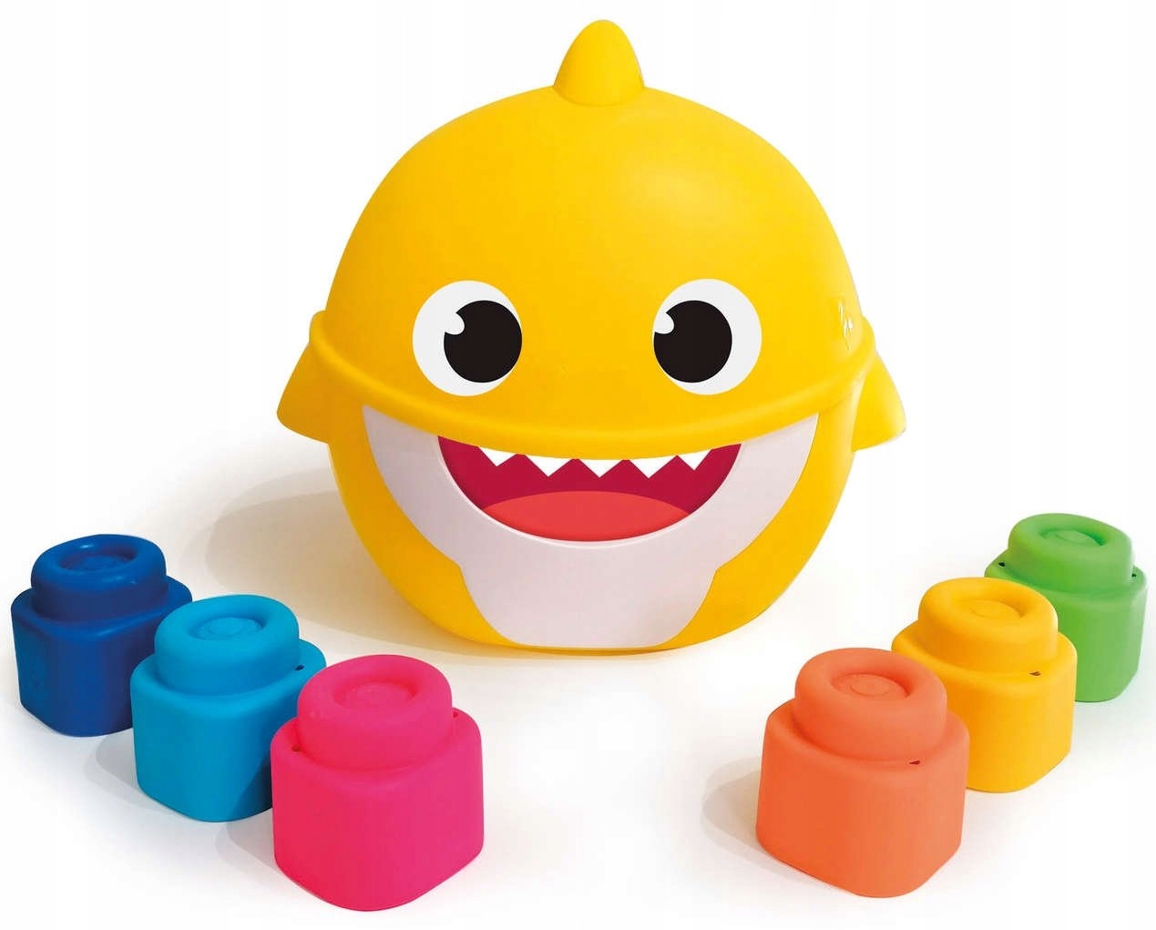 

Clemmy Baby Shark Wiaderko I Miękkie Klocki 6M+