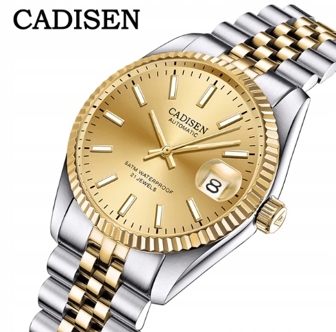 CADISEN automatyczny męski zegarek mechaniczny Rodzaj brak informacji