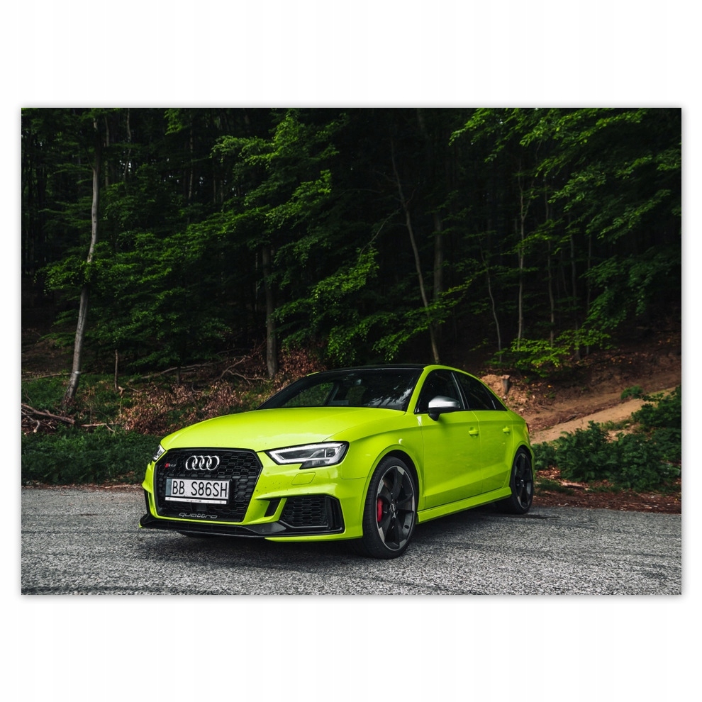

Naklejki 135x100 Limonkowe Audi