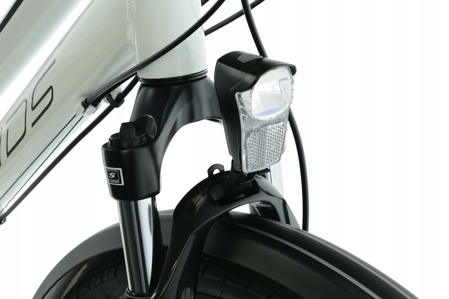 Rower Trekkingowy Kands 28 Verso V1 r19' biały SHIMANO HYDRAULIKA r25D