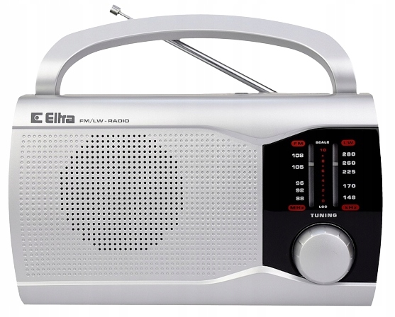 Radio sieciowe bateryjne Fm/lw gniazdo słuchawkowe antena do kuchni biura