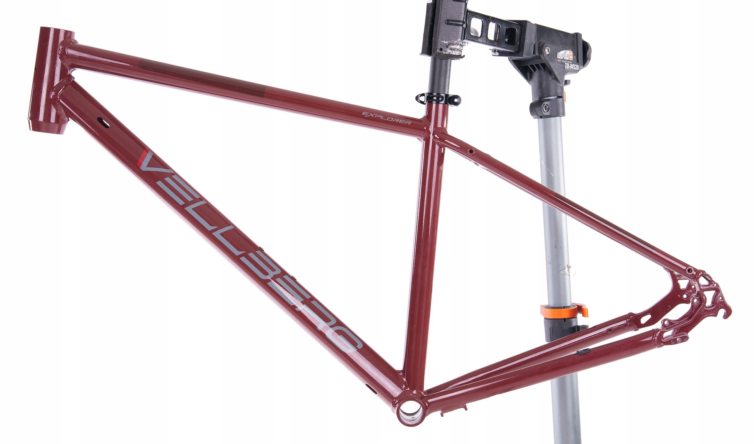 Rama 28″ Vellberg Aluminiowa Disc 18″ Bordowa