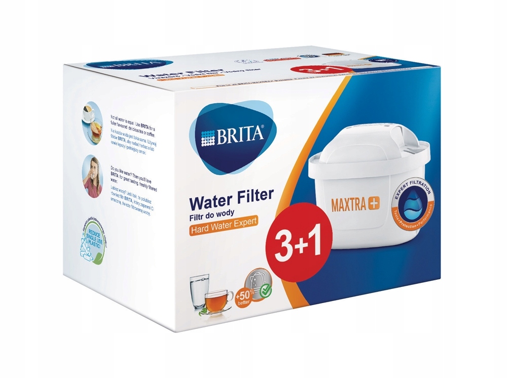 Filtr Brita Maxtra+ Hard Water Expert 3+1 BOX Marka Brita