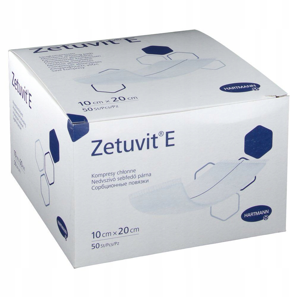 

Hartmann Zetuvit E 10x20cm, 50szt. niejałowy