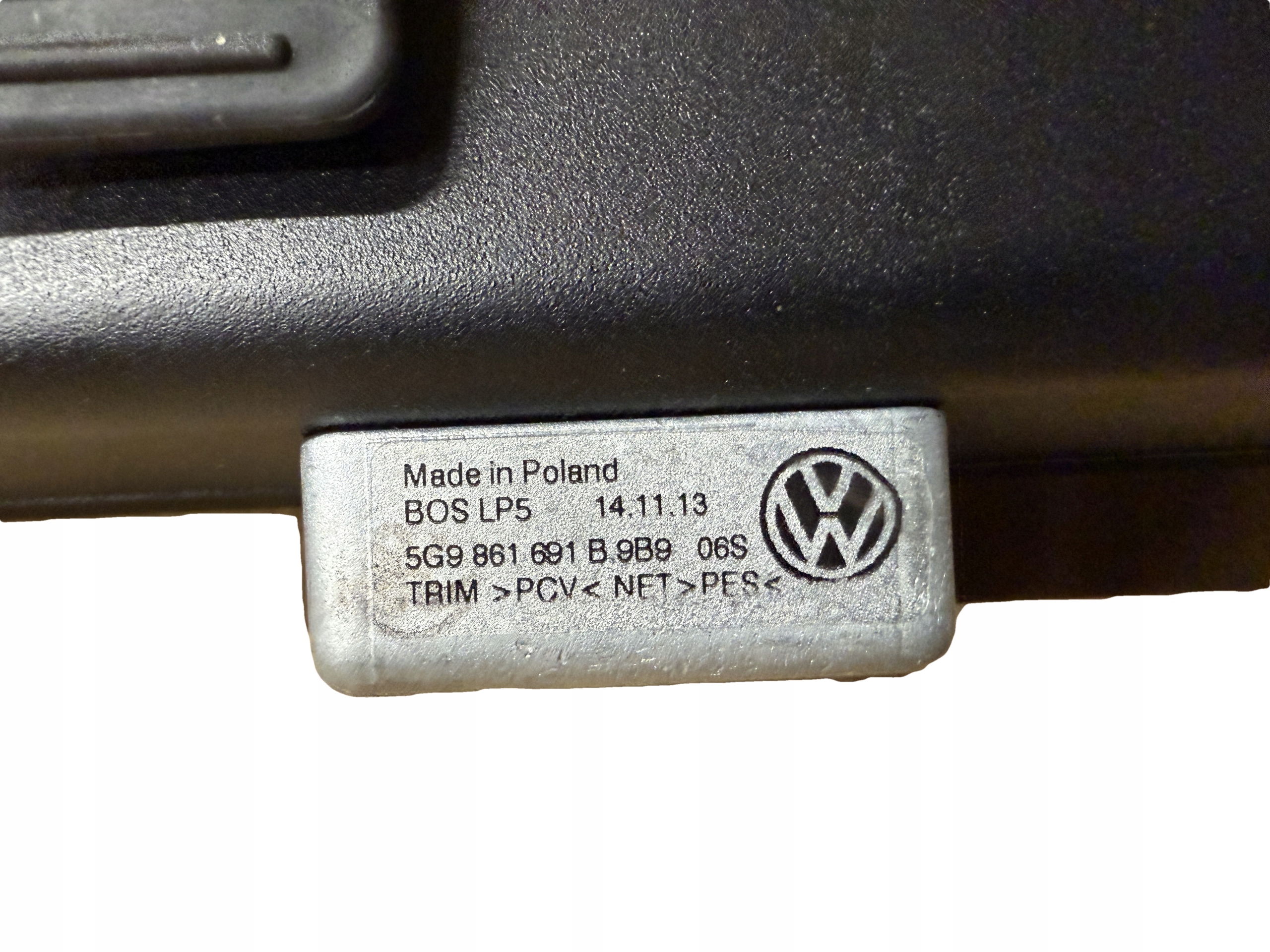 VW GOLV VII 7 KOMBI net boot 5G9861691B