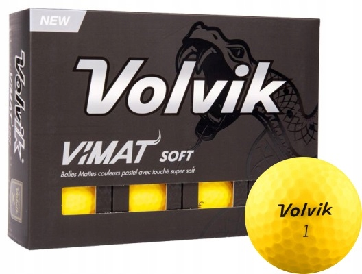 Piłka golfowa Volvik Vimat Soft 12 szt.