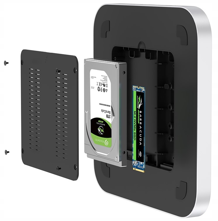 Hub MC25PRO M.2 NVMe NGFF SSD SATA 2,5'' Mac Mini M1 M2 Studio USB 3.0 SD Producent Inna