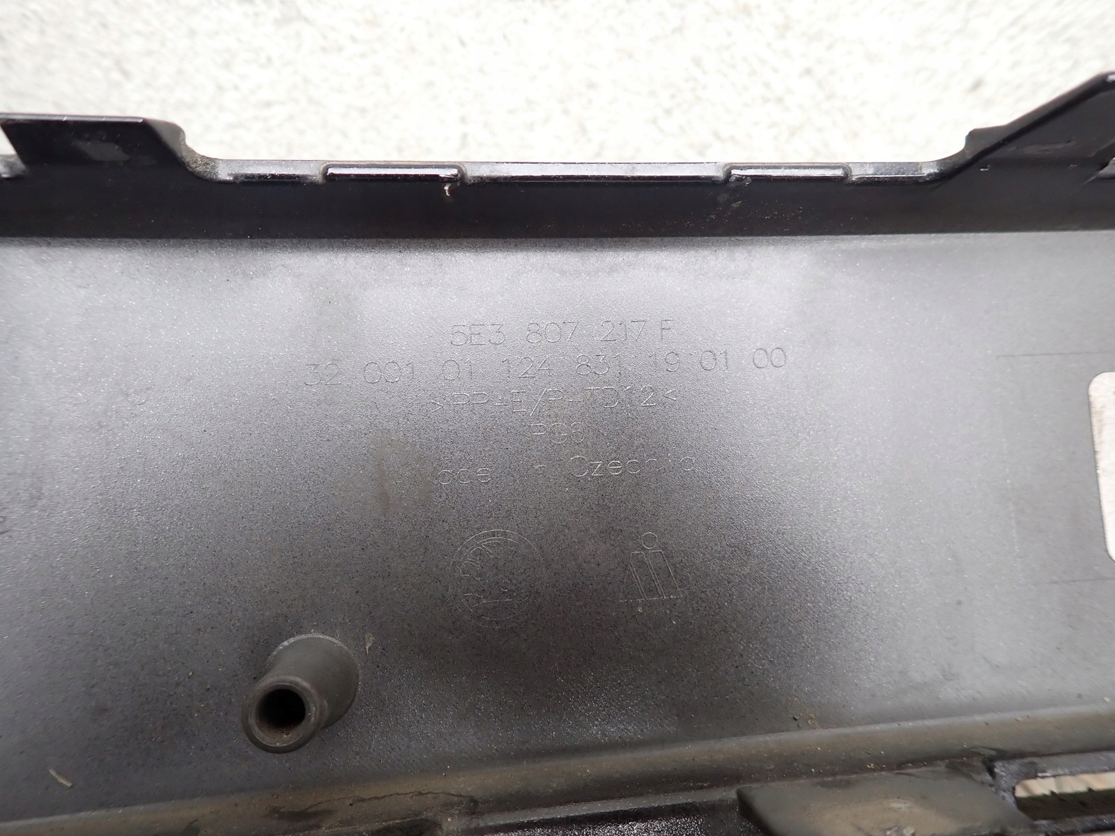 bumper front front SKODA OCTAVIA 4 IV RS 2020-2024R 5E3807217F