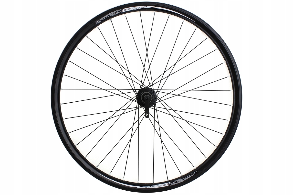 Koło Rowerowe 28 Cali Tylne Kaseta Tarcza 6 Śrub Dysk Czarne