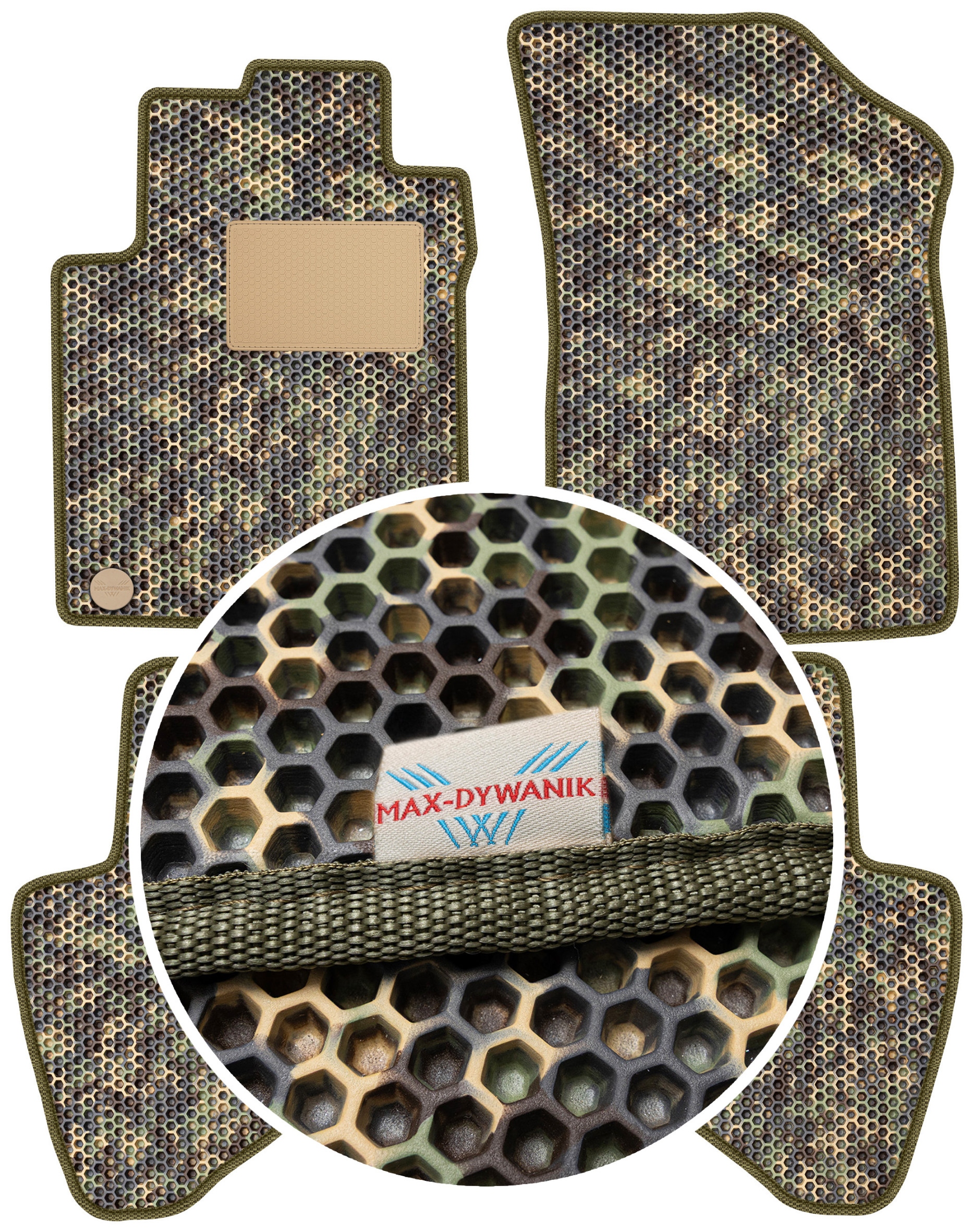 Citroen C1 I 2009-2014 Gumové rohože do auta Eva Moro