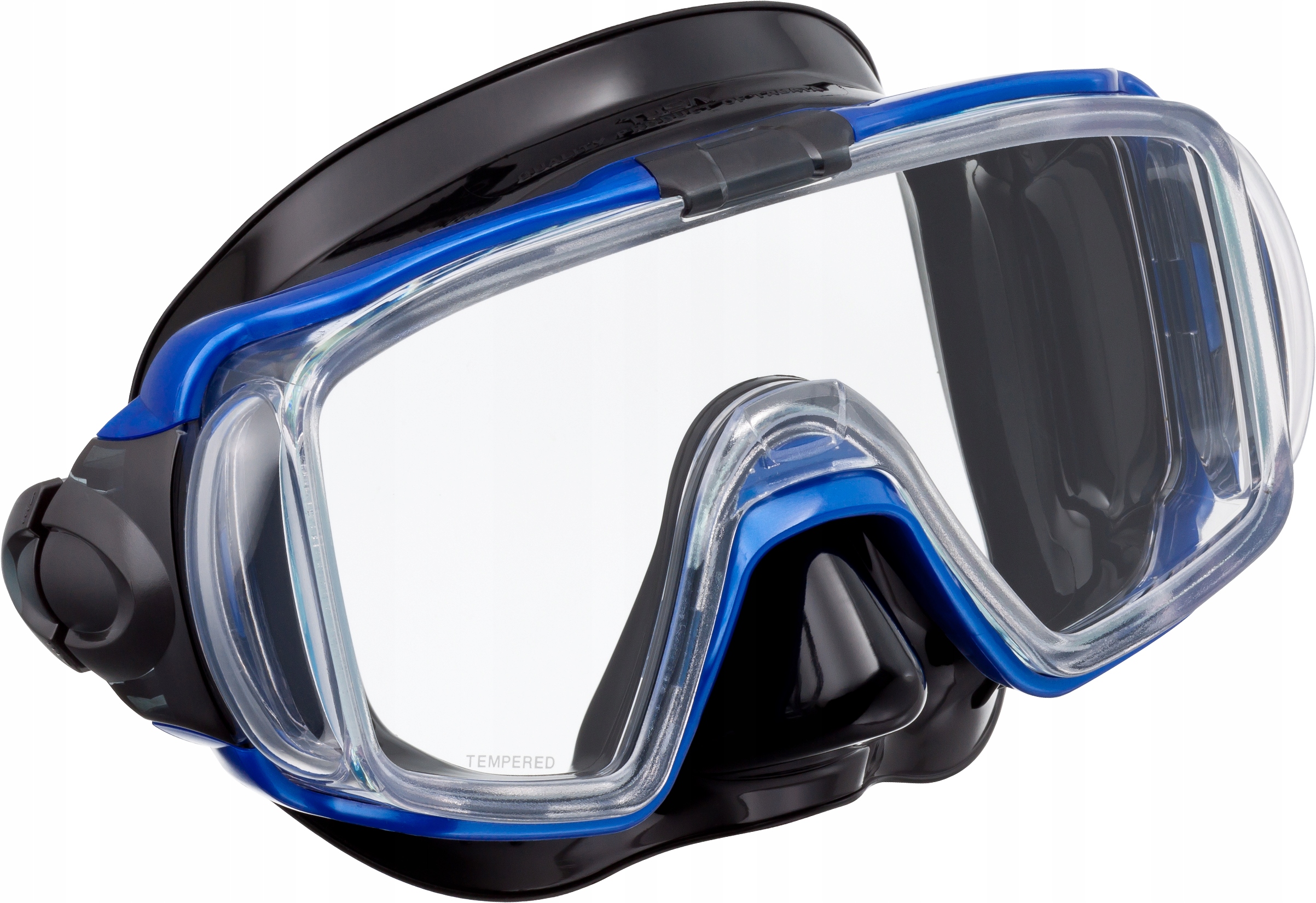 Tusa Visio Tri-ex Maska Do Nurkowania Niebieska