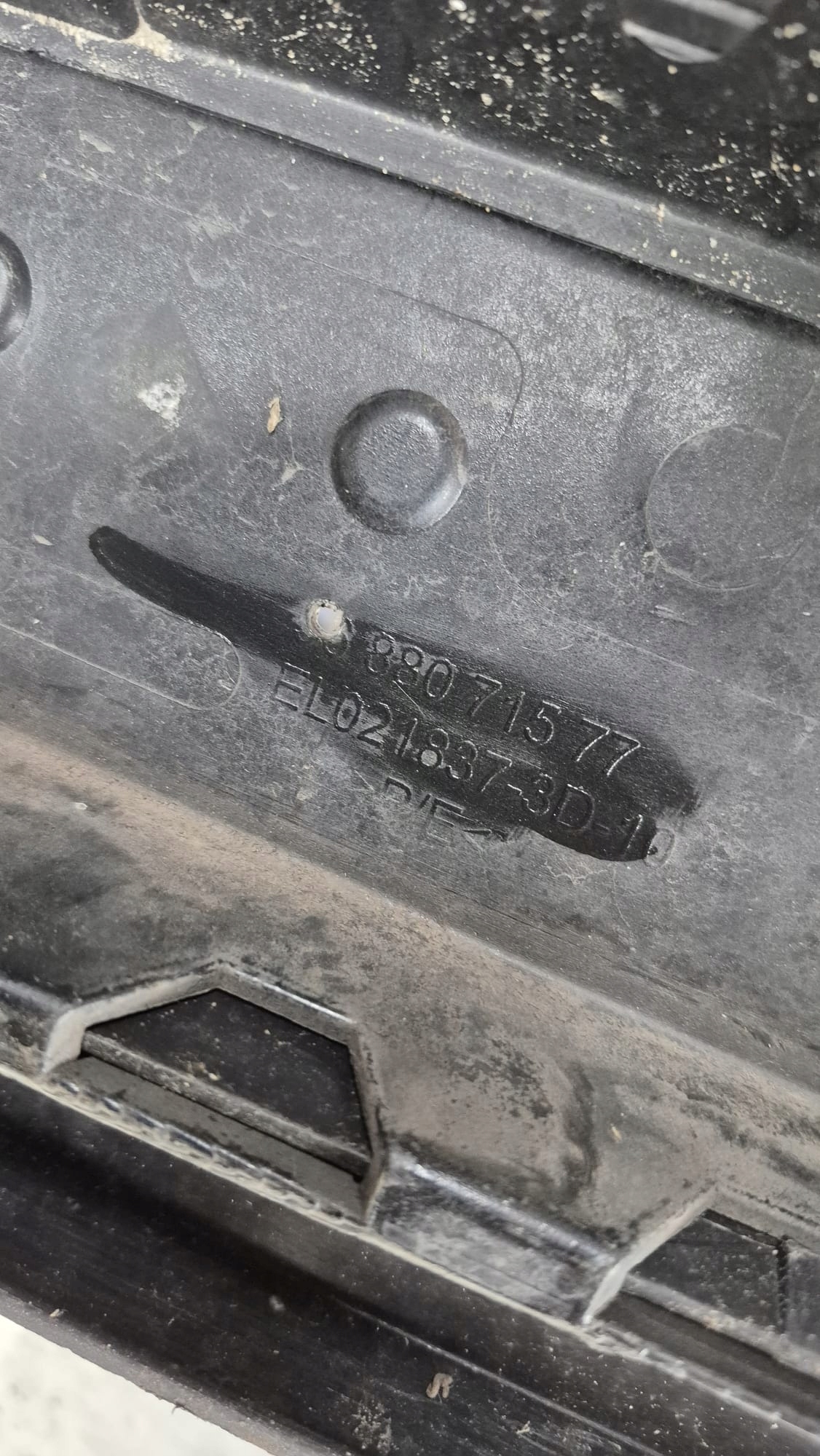PEUGEOT 207 LIFT 09-12 bumper front front