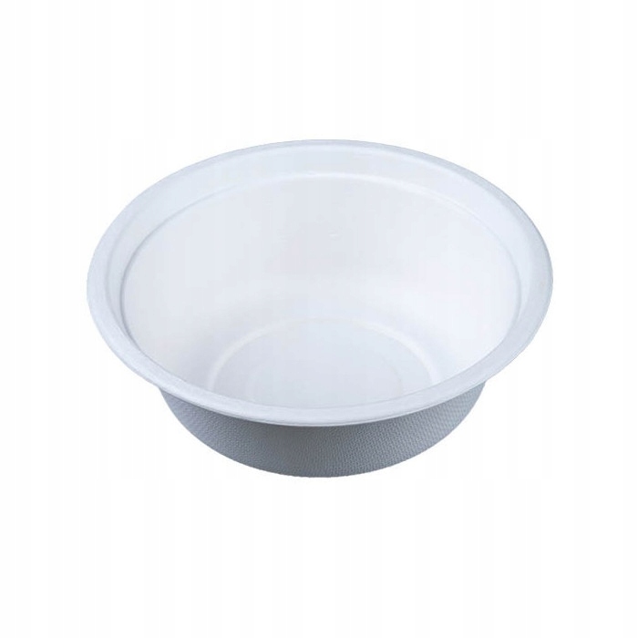 

Miski z trzciny cukrowej białe 500ml Eko 50szt