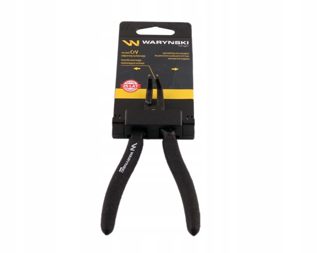 Mocne szczypce segera 127mm zew. wygięte WARYŃSKI