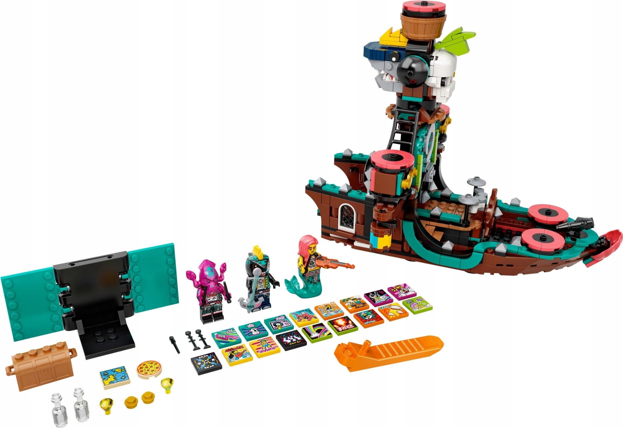 LEGO 43114 VIDIYO Punk Pirate Ship Marka LEGO