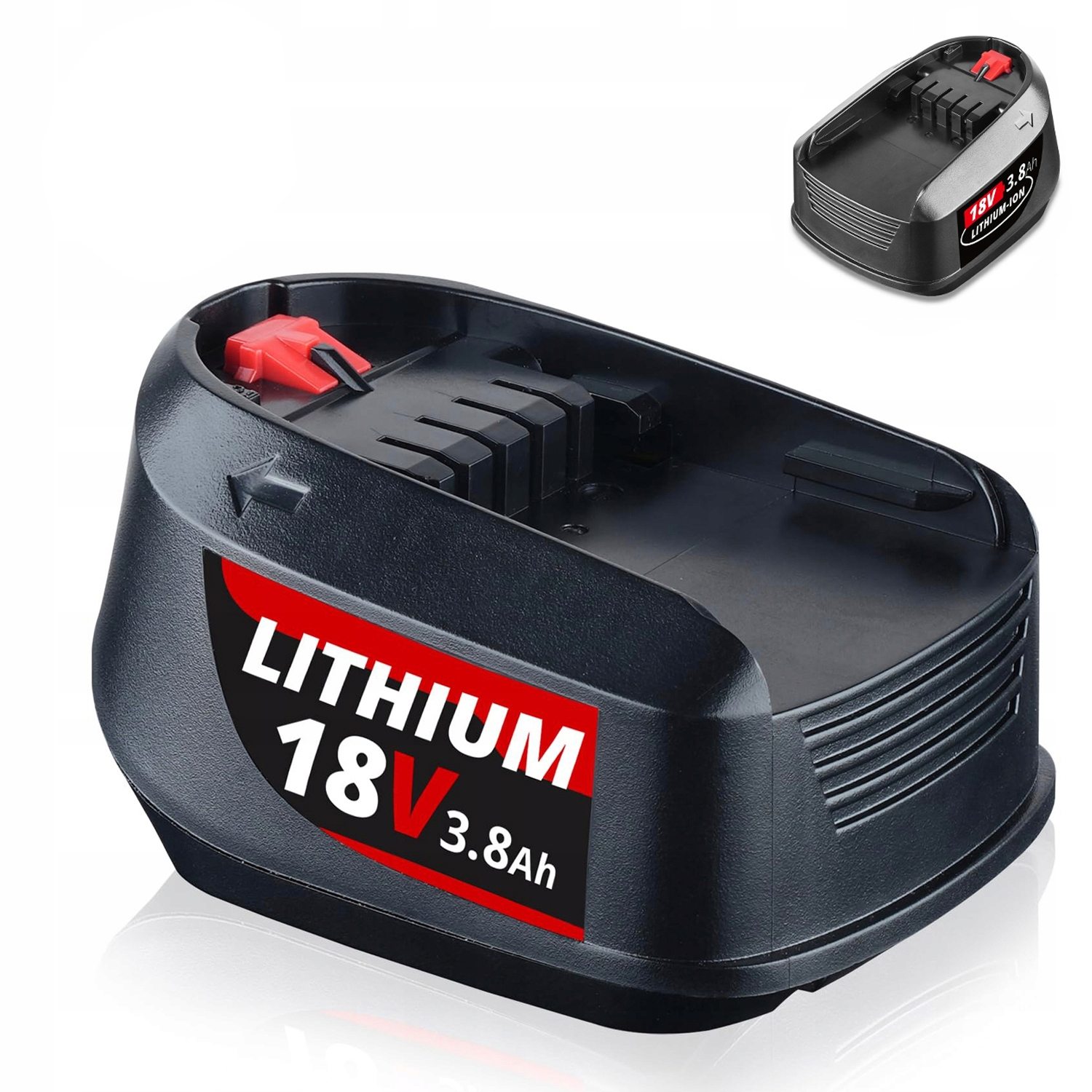 Akumulátor lithium-iontový 18V 3.8 Ah baterie pro Bosch Pba Psb