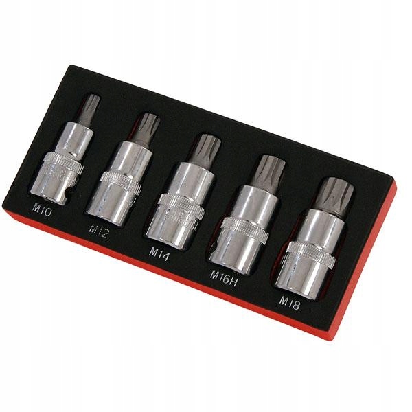 

Klucze Nasadowe Spline Xzn 5el. M10-M18 1/2