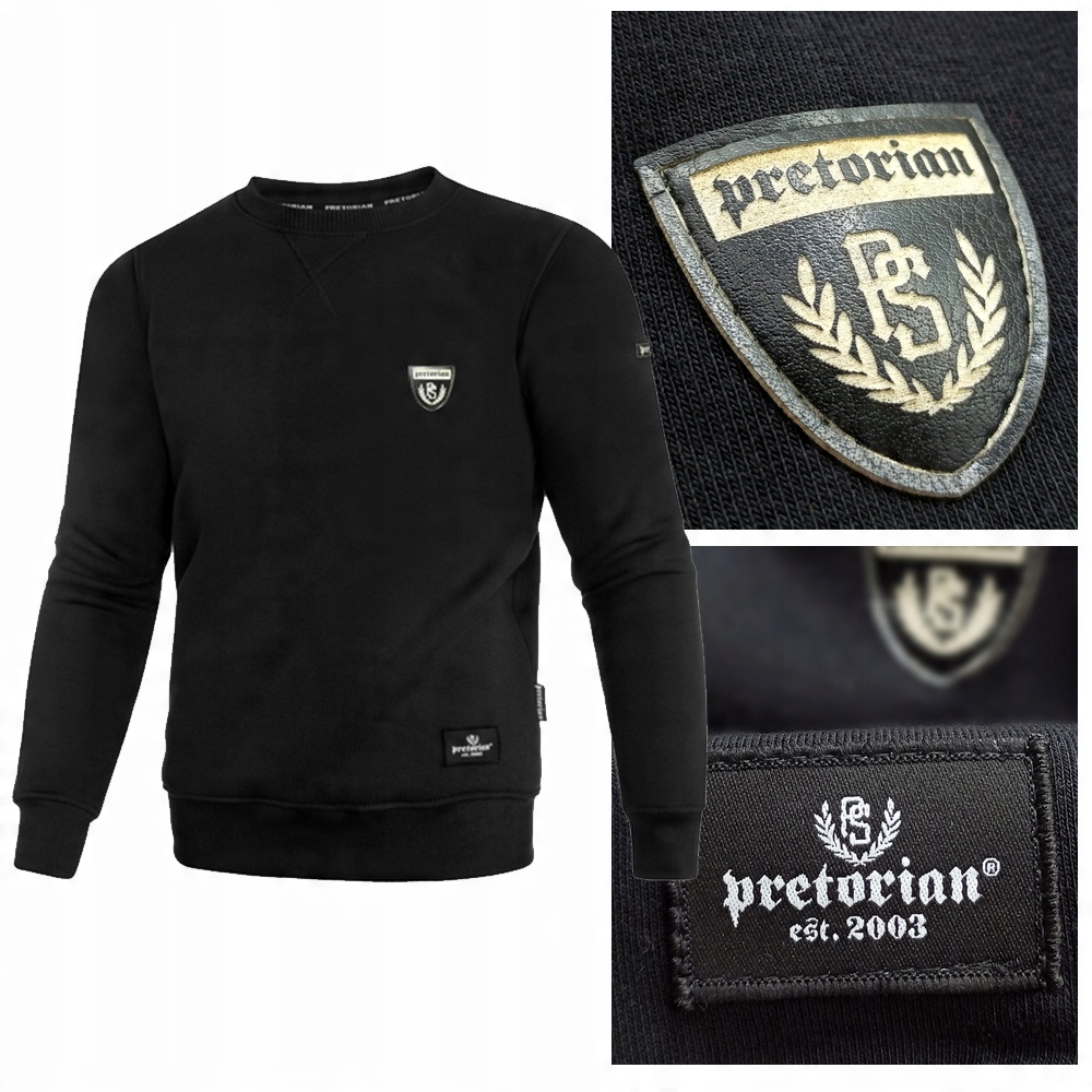 

Bluza męska klasyczna Pretorian Logo r.M