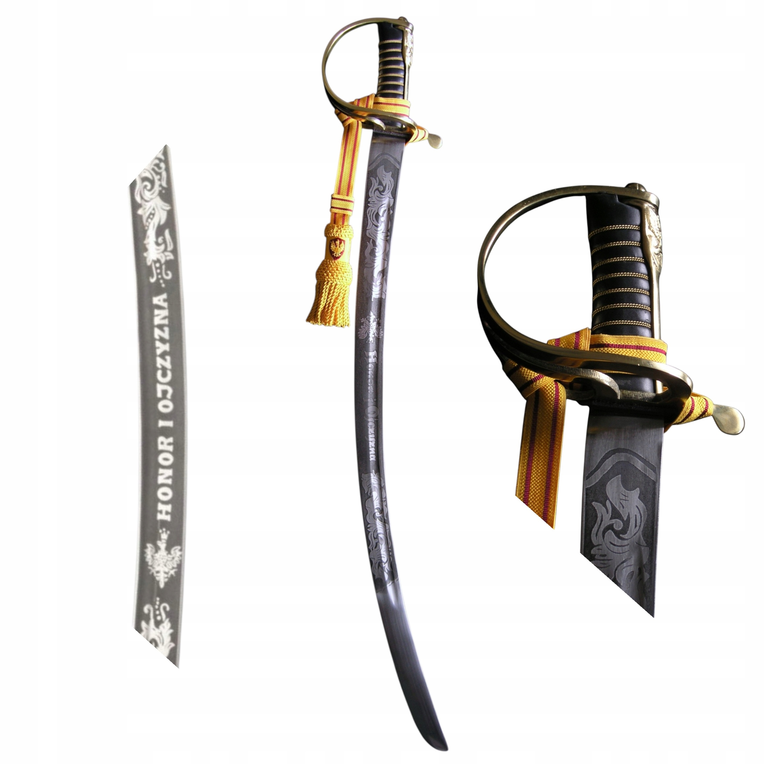 Polská kavalérijská šavle WZ/917 Čest a vlast bez vagíny Radziwiłłówka