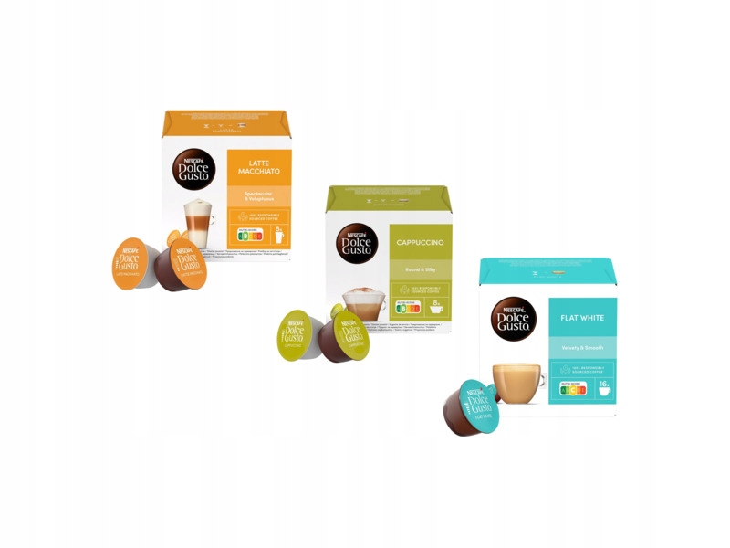 Kapsułki Nescafe mix smaków do ekspresu Nescafe Dolce Gusto