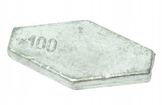 

100g Ciężarek Płaski Przelotowy Ołów Jaxon