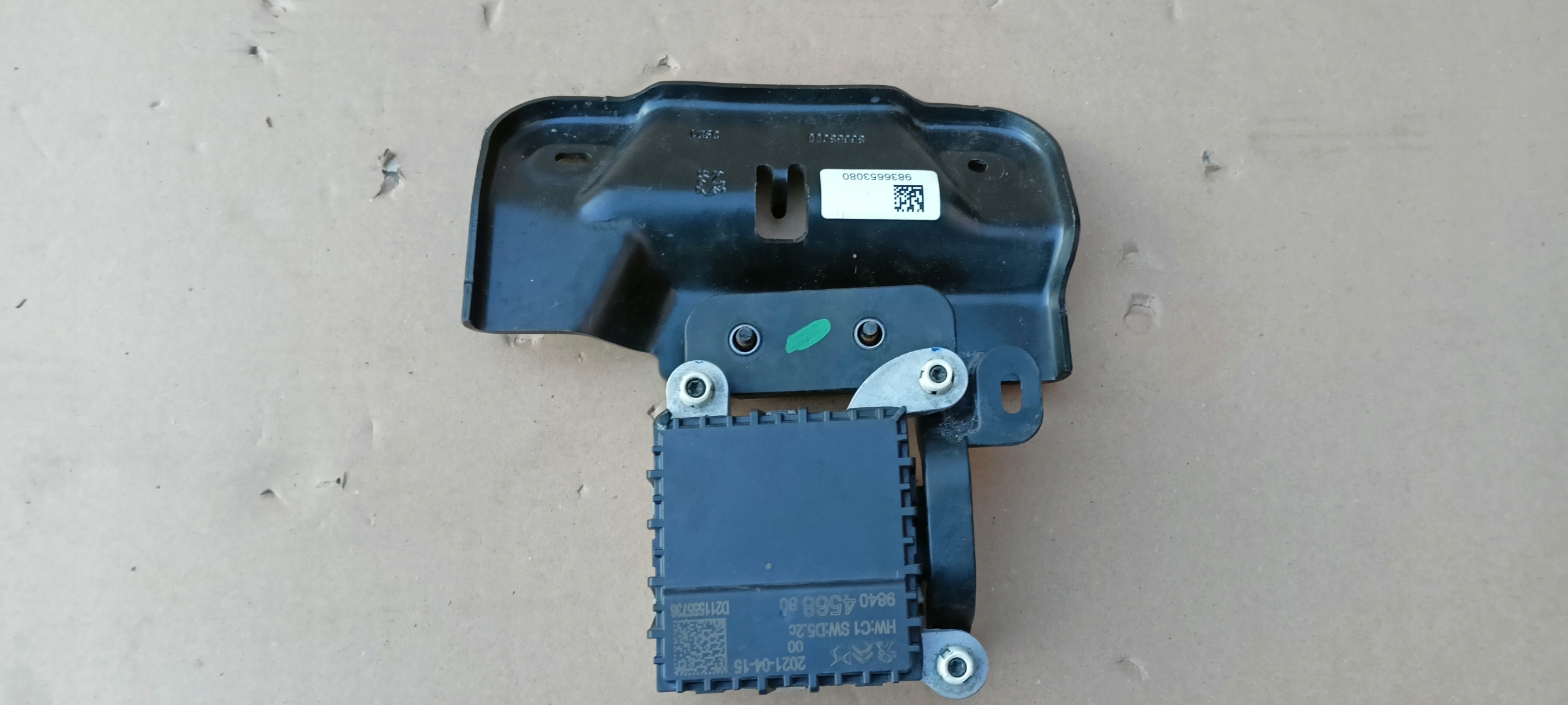 9840456880 - РАДАР DISTRONIC SENSOR PEUGEOT 208 2008 II 2 19-21