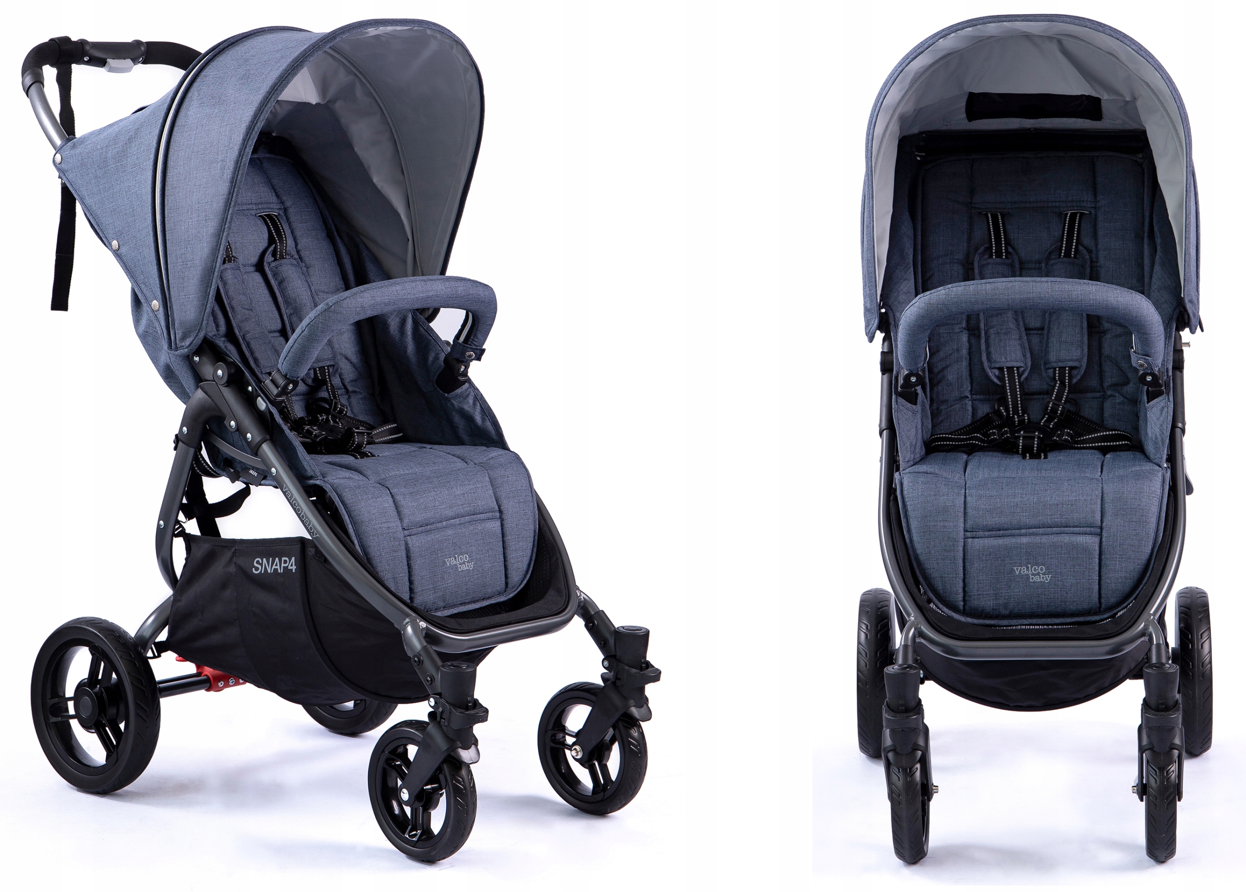 WÓZEK SPACEROWY VALCO SNAP 4 TAILOR K. DENIM