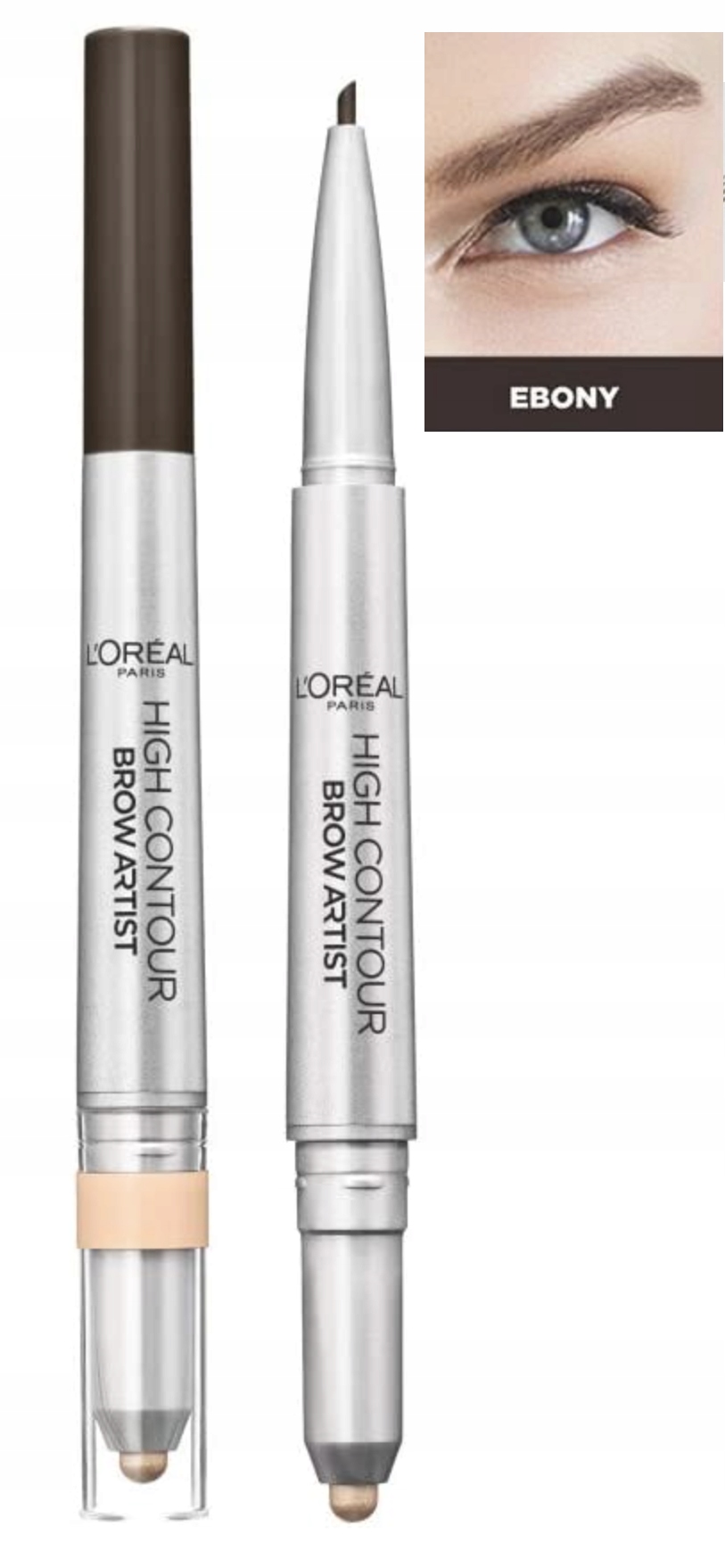 LOREAL BROW ARTIST KREDKA DO BRWI 2W1 EBONY 109