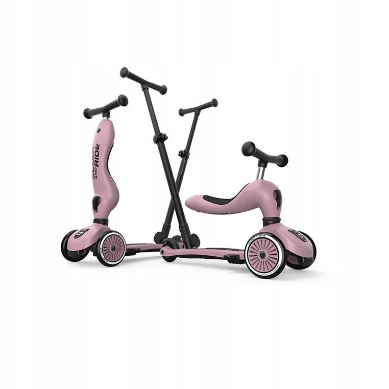 Scoot and Ride Wildberry Push&Go Highwaykick1 Jeździk hulajnoga z Rączką
